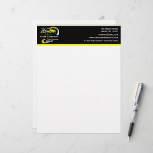 Membrete Empresa de Remolque Profesional, Servicio de Arras