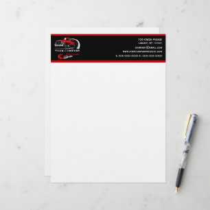 Membrete Empresa de Remolque Profesional, Servicio de Arras