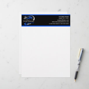 Membrete Empresa de Remolque Profesional, Servicio de Trans