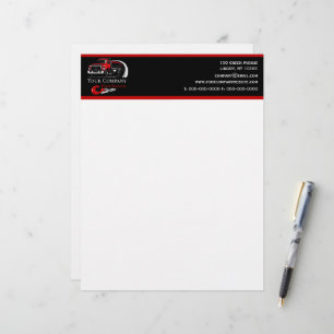 Membrete Empresa de Remolque Profesional, Servicio de Trans