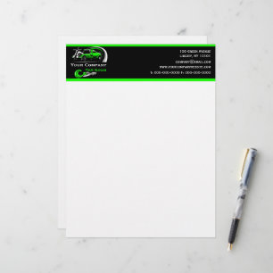 Membrete Empresa de Remolque Profesional, Servicio de Trans