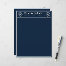 Membrete Empresa de techado | Servicios de logotipo persona