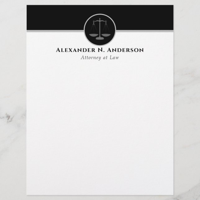 Membrete Escalas de justicia (Anverso)