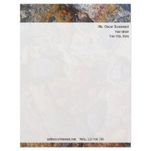 Estructura personalizada de la roca con el remite