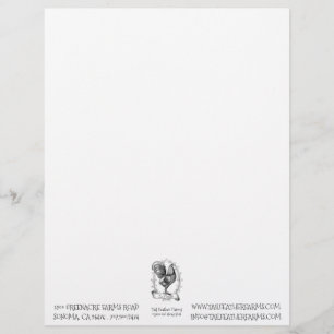 Membrete Farm Hen Business Letterhead