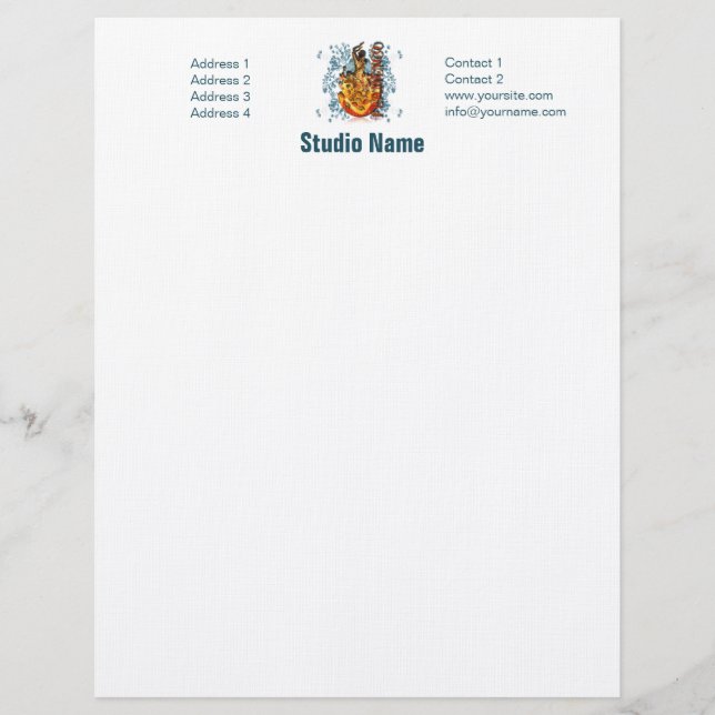 Membrete Flamenco II - Letterhead (Anverso)