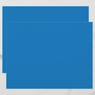 Membrete fondo azul con reloj en blanco y negro