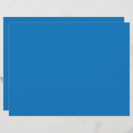 Membrete fondo azul con reloj en blanco y negro