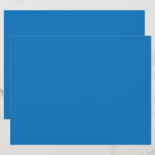 Membrete fondo azul con reloj en blanco y negro
