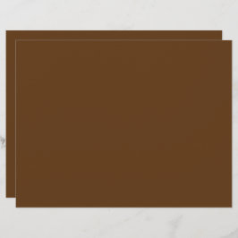 Membrete fondo marrón con borde blanco_