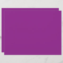 Membrete fondo púrpura con borde blanco