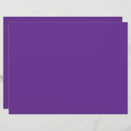 Membrete fondo púrpura con borde blanco