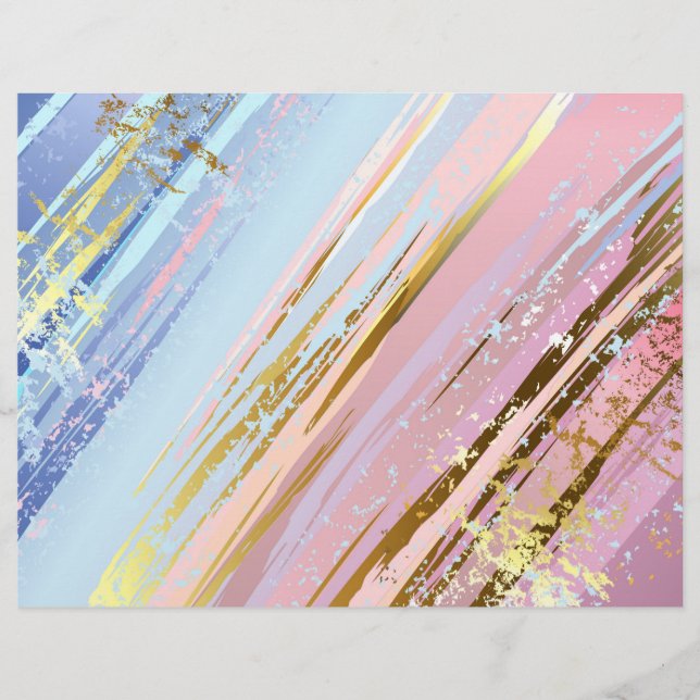 Membrete Fondo rosa texturizado (Anverso)