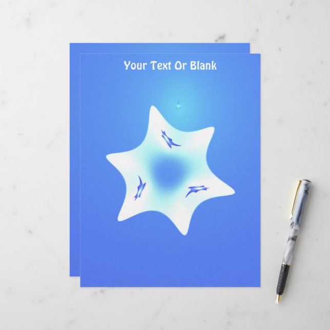 Membrete Fractal Magen Lavan (Anverso/Reverso In Situ)