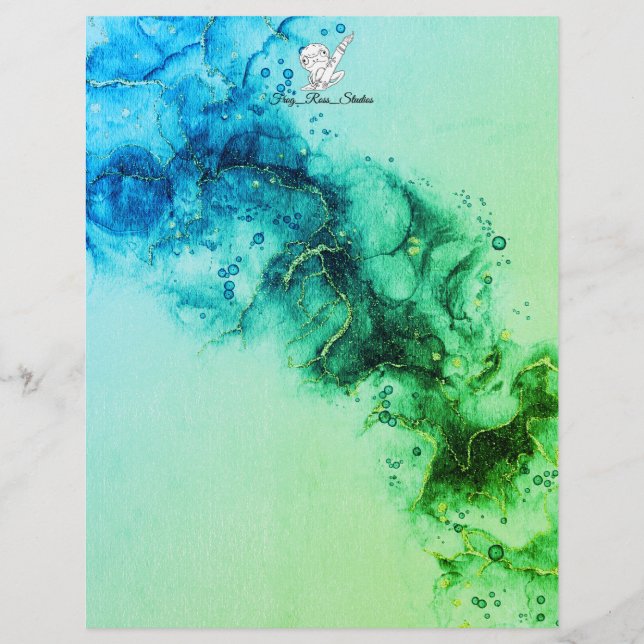 Membrete Frog Ross Studios Letterhead (Anverso)