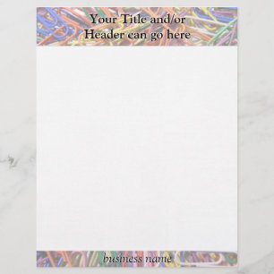 Membrete Fun Paperclip Letterhead