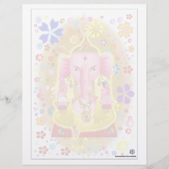 Membrete Ganpati Notepad (Anverso)