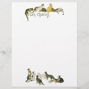 Membrete Gatos, Alexandre Steinlen