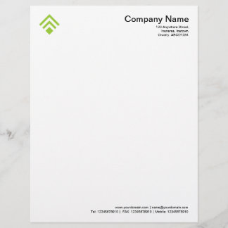 Membrete Geometric 02 - Verde Marciano