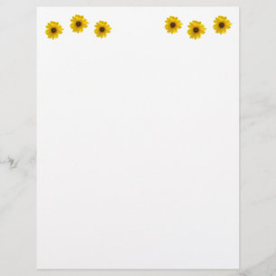 Membrete Girasol retroiluminado (Helianthus) Cabezal