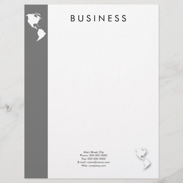Membrete globe_business_e (Anverso)