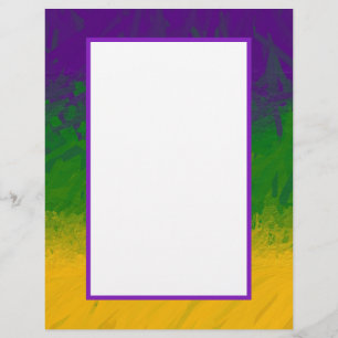 Membrete Gradiente Mardi Gras