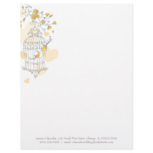 Gris amarillo dos pájaros abiertos membrete de jau