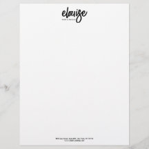 Guión de pincel manuscrito negrita