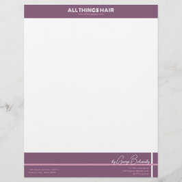 Membrete Hair Stylist, Salón