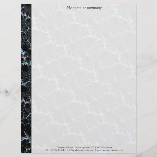 Membrete Haze - Mandelbrot Fractal (Anverso)