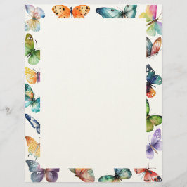 Membrete Hermosas mariposas