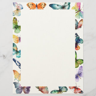 Membrete Hermosas mariposas