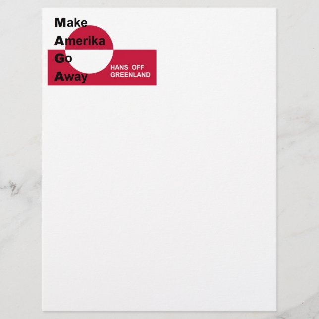 Membrete Independant Greenland (Anverso)