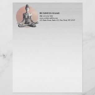 Membrete Instructor de Meditación de Yoga Reiki Master Lotu