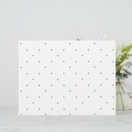 Membrete Juego de carpetas con patrón de triángulo minimali