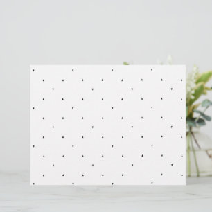 Membrete Juego de carpetas con patrón de triángulo minimali