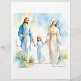 Membrete La sagrada familia