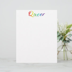 Membrete La suave palabra expresiva única y rara de Slipper