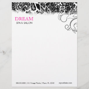 Membrete Leopardo de 311 DreamPink