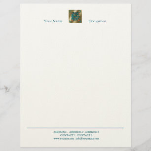 Membrete Letra antigua E - Letterhead