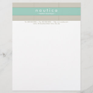 Membrete LETRA CORPORATIVA HEAD :: l striped 24