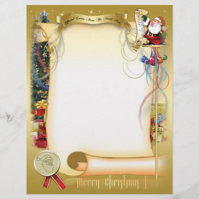 Membrete Letra Santa (Anverso)