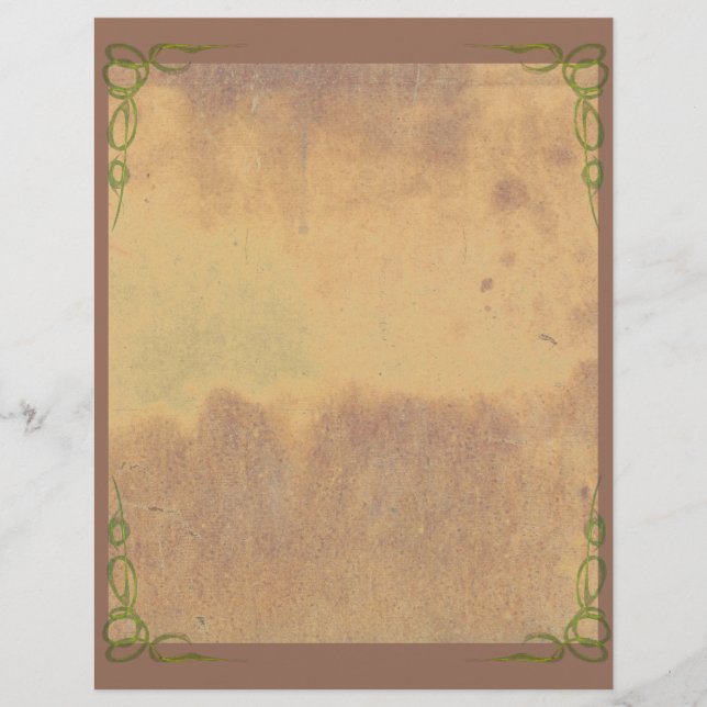 Membrete Letra Steampunk (Anverso)