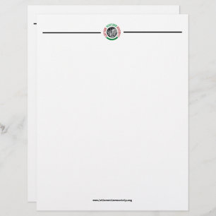 Membrete Letra Writers Society Letterhead