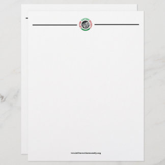 Membrete Letra Writers Society Letterhead