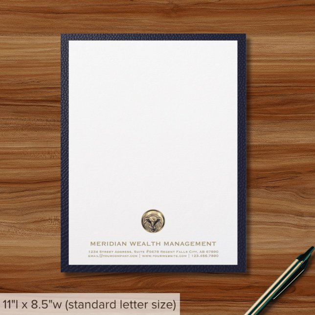 Membrete Letras comerciales con logotipo de personalizado (Subido por el creador)