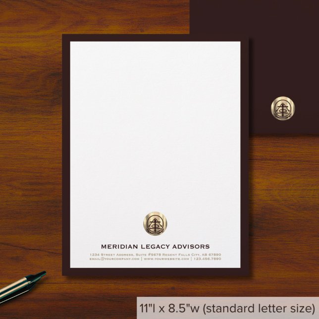 Membrete Letras con marca de personalizable (Subido por el creador)