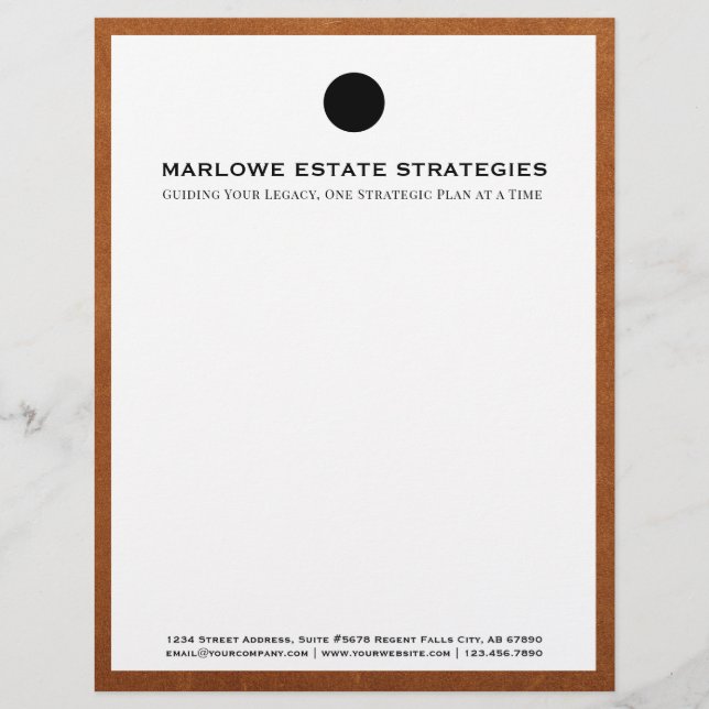 Membrete Letras de Office Legal (Anverso)