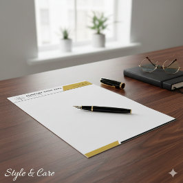 Membrete Letras personalizado para uso personal y comercial