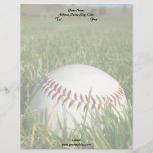 Membrete Letrero de béisbol